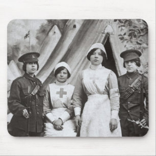 Frauen an Krieg, 1914-18 Mousepad
