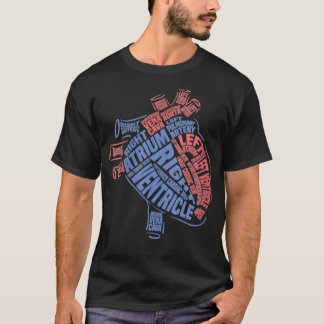 Frauen Anatomische Herzkrankheiten T-Shirt