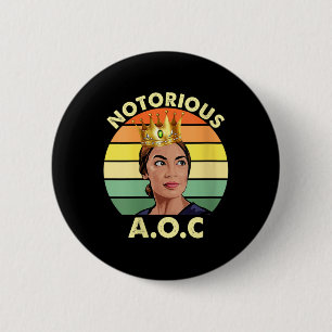 Frauen Aoc Alexandria Ocasio-cortez First Female P Button