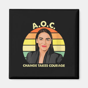 Frauen Aoc Alexandria Ocasio-cortez First Female P Magnet