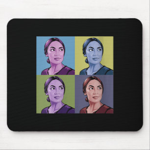 Frauen Aoc Alexandria Ocasio-cortez First Female P Mousepad