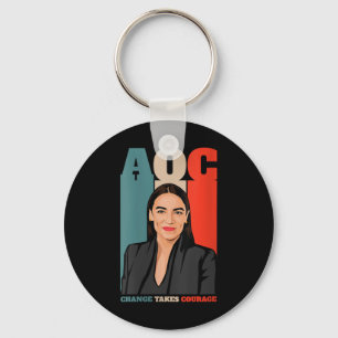 Frauen Aoc Alexandria Ocasio-cortez First Female P Schlüsselanhänger