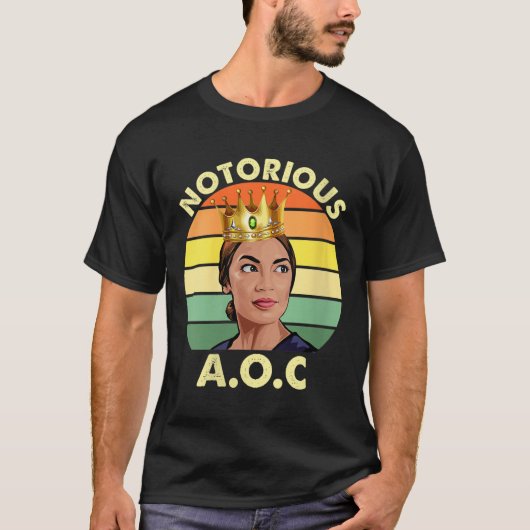 Frauen Aoc Alexandria Ocasio-cortez First Female P T-Shirt (Vorderseite)