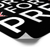 Frauen Aoc für Präsident Alexandria Ocasio-cortez Poster (Ecke)