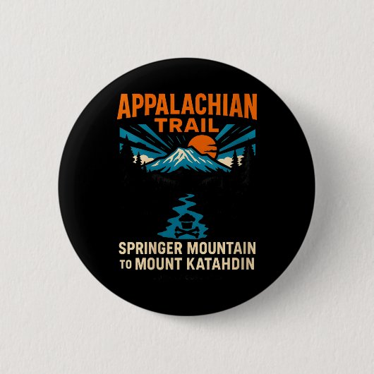 Frauen Appalachian Trail Springer Nach Katahdin Vi Button (Vorderseite)