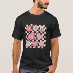 Frauen Arbeit und Lieferung Krankenschwester Herz T-Shirt