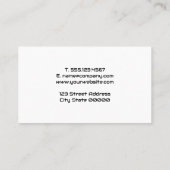 Frauen arbeiten am Computer Visitenkarte (Rückseite)