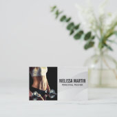 Frauen arbeiten visitenkarte (Stehend Vorderseite)