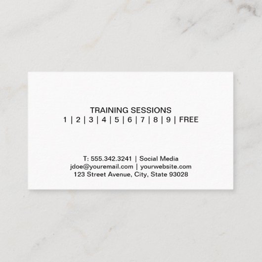 Frauen arbeiten visitenkarte (Rückseite)