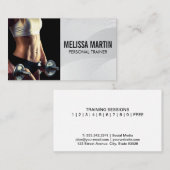 Frauen arbeiten visitenkarte (Vorne/Hinten)