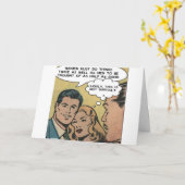 Frauen arbeiten zweimal so hart wie Männer Charlot Karte (Gelbe Blume)