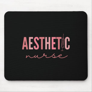 Frauen ästhetische Krankenschwester Injektor Med W Mousepad