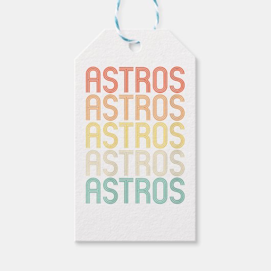 Frauen Astros Geschenkanhänger (Vorderseite)