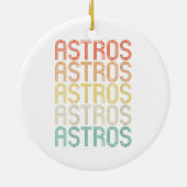 Frauen Astros Keramik Ornament (Hinten)