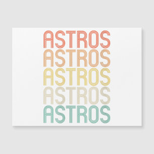 Frauen Astros Magnetkarte