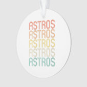 Frauen Astros Ornament (Vorderseite)