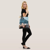 Frauen auf brauner Chaiselounge Tasche (Am Model)