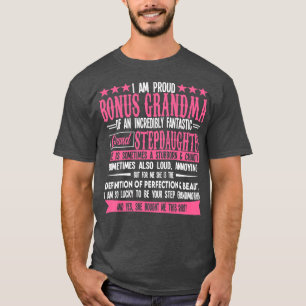 Frauen, auf die ich stolz bin, sind Oma einer ungl T-Shirt