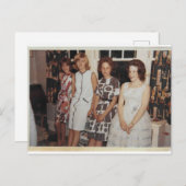 Frauen auf gewartet Postkarte (Vorne/Hinten)