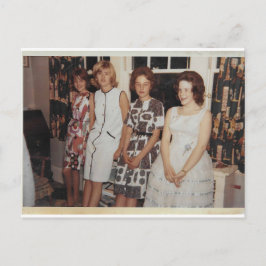 Frauen auf gewartet Postkarte