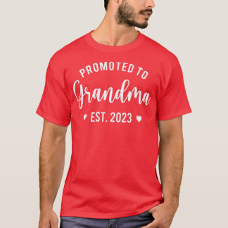 Frauen auf Oma 2023 Großmutter Premiu befördert T-Shirt