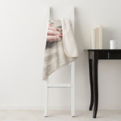 Frauen auf weißem Sand Sherpadecke (Beispiel)