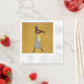 Frauen aus Afrika Papier Napkin Serviette (Beispiel)