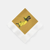 Frauen aus Afrika Papier Napkin Serviette (Ecke)