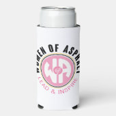 Frauen aus Asphalt können kälter werden Selters Dosenkühler (Seltzer Vorderseite)