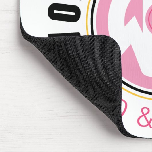 Frauen aus Asphalt Mousepad (Ecke)