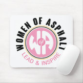 Frauen aus Asphalt Mousepad (Mit Mouse)