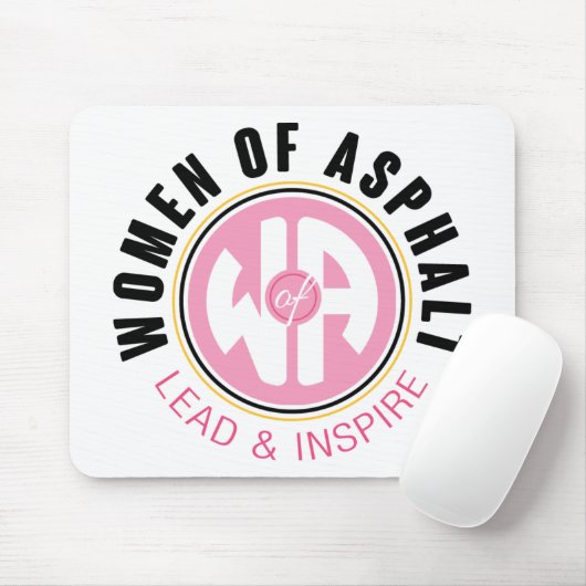 Frauen aus Asphalt Mousepad (Mit Mouse)