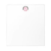 Frauen aus Asphalt Notepad Notizblock (Vorderseite)