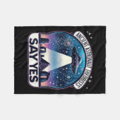 Frauen aus der Antike Theoretiker sagen Ja-Außerir Fleecedecke (Vorderseite (Horizontal))