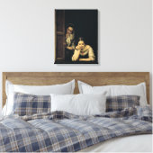 Frauen aus Galicien am Fenster, 1670 Leinwanddruck (Insitu (Schlafzimmer))