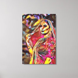 Frauen aus India Leinwanddruck