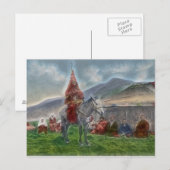 Frauen aus Kasachstan Postkarte (Vorne/Hinten)