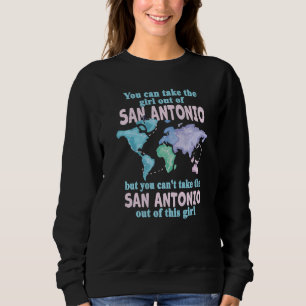 Frauen aus San Antonio Mädchen aus San Antonio Te Sweatshirt
