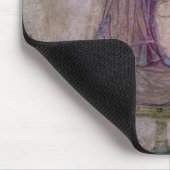 Frauen-auslaufendes Parfüm in einen Phial Mousepad (Ecke)