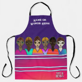 Frauen Ausrichtung der Multimedia-Schürze Schürze (Vorderseite)