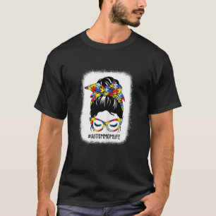 Frauen Autismus Mutter Leben Autismus-Bewusstseins T-Shirt