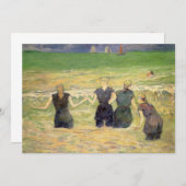 Frauen baden Dieppe von Paul Gauguin (Vorne/Hinten)