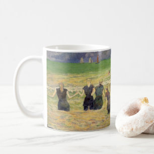 Frauen baden Dieppe von Paul Gauguin Kaffeetasse