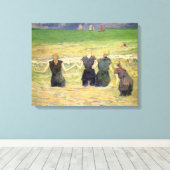 Frauen baden Dieppe von Paul Gauguin Leinwanddruck (Insitu (Holzboden))