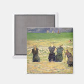 Frauen baden Dieppe von Paul Gauguin Magnet (Vorderseite/Rückseite)