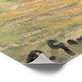 Frauen baden Dieppe von Paul Gauguin Poster (Ecke)