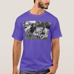 Frauen Barack Obama Jung mit Kindern und Michelle T-Shirt