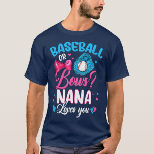 Frauen Baseball oder Bows Nana Lieben, die Sie Ges T-Shirt