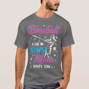 Frauen Baseball oder Bows Nonna Lieben, die Sie Ge T-Shirt