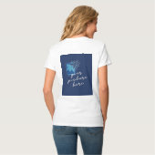 Frauen Basic T-Shirt (Rückseite Vollansicht)